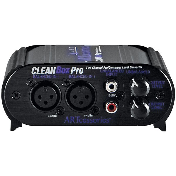 Main product image for ART CLEANBoxPro Stereo Balanced/Unbalanced Converter 245-868